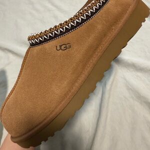 UGG Women's Brown Slip-On Slippers